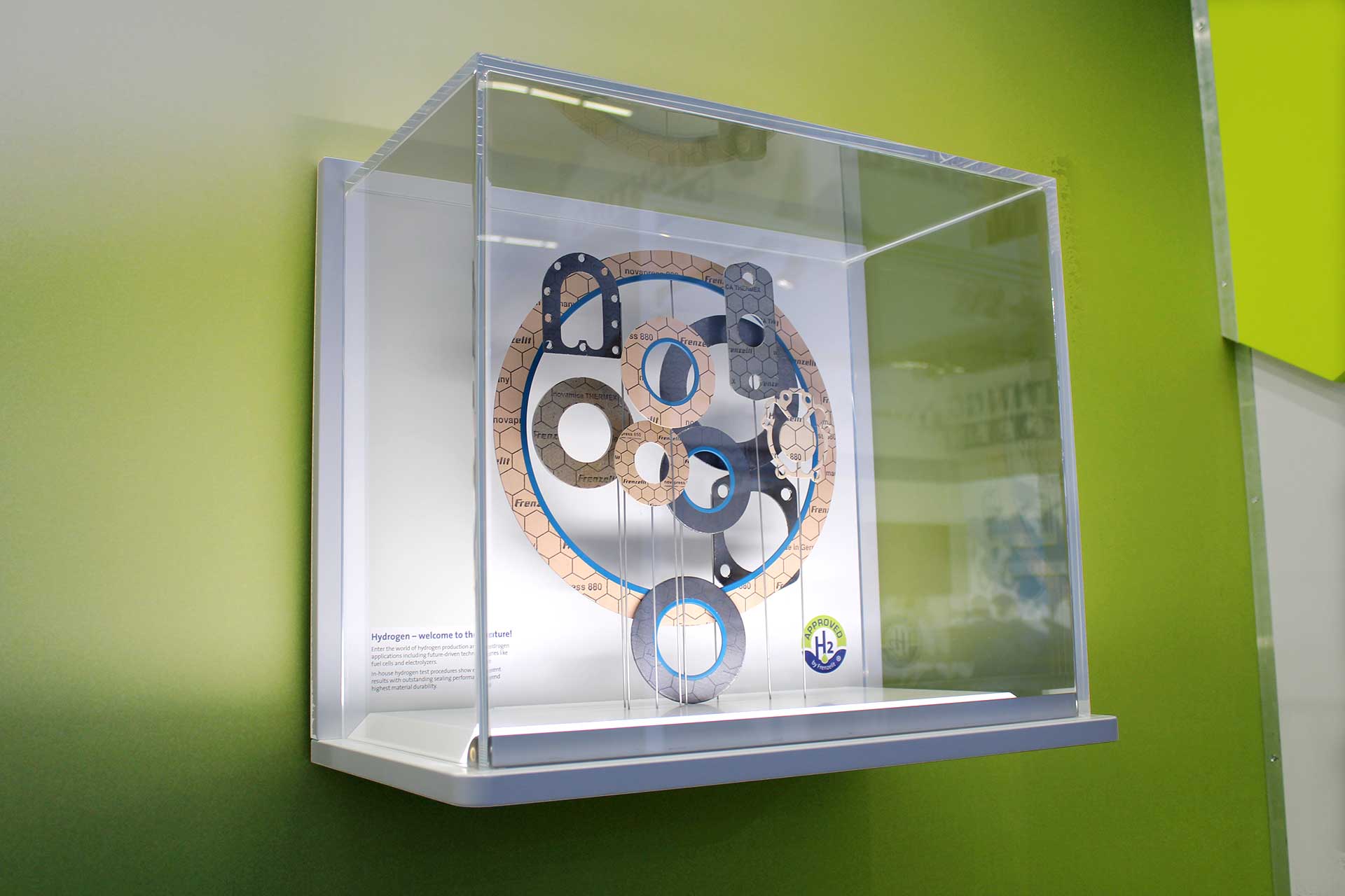 Frenzelit - Modularer Messestand auf der Achema 22