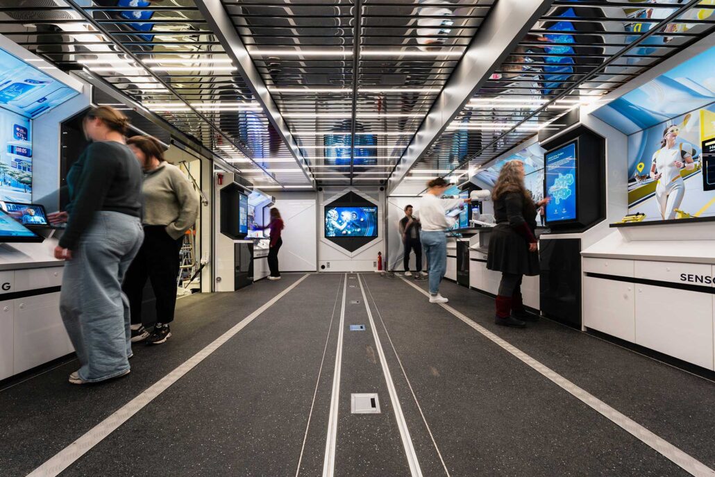 Star Truck – Innenraum der mobilen Roadshow