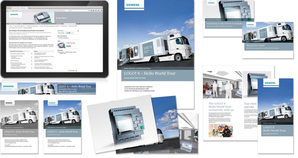 LOGO! 8 - Hello World Tour Truck Kampagne