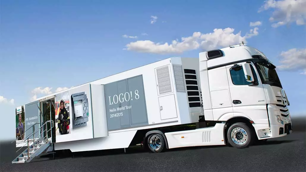 Siemens Logo 8 Roadshow