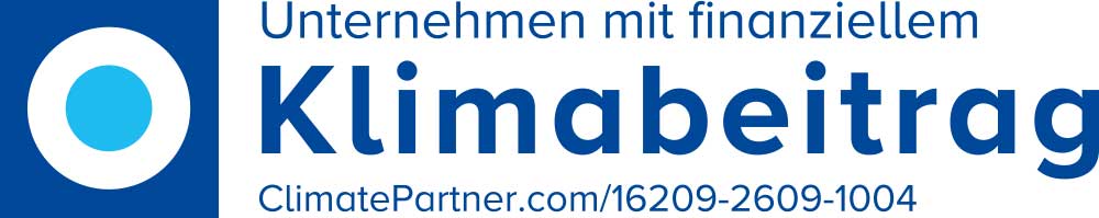 FLAD & FLAD Unternemen mit finanziellem Klimabeitrag ClimatePartner.com/16209-2609-1004